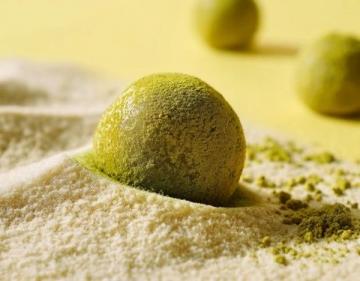 無需廚師機的美味:抹茶麻薯肉松包,柔軟彈牙,簡單易做!