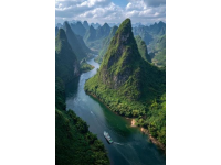 東江岸畔的放生盛景：臺江邊的如畫風光