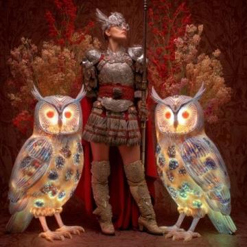 真是太厲害了，女子用蛋糕1:1復刻博物館文物婦好鸮尊