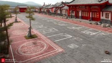 樂山嘉興路美食街啟動大規模道路整修，預計10月煥新貌