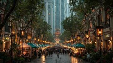 長沙繁華之地:萬家麗商圈揭秘