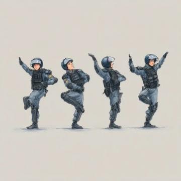 浙江海鹽:女子訂外賣迎來全副武裝特警送達(dá)