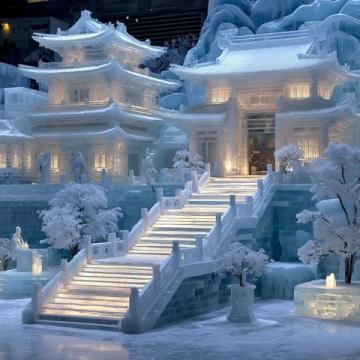 哈爾濱冰雪大世界將成為亞洲最大的冰雪主題公園，總面積達100萬平方米