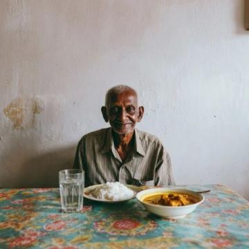 70歲老人深情做飯 美味讓人感動(dòng)