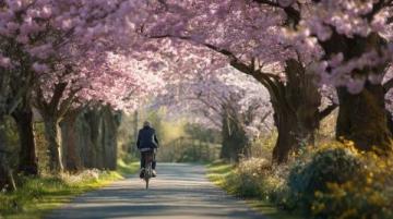 騎車去春游,公園推薦,騎車野餐是我認為度過春天最慵懶的方式了