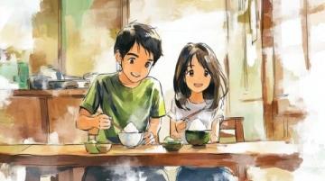 姐弟戀的美好：憂憂請姐姐吃自助餐，共享簡單而溫馨的快樂時光