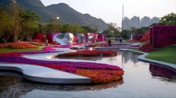 江蘇無(wú)錫九龍灣花星球：四季花開(kāi)的花卉休閑勝地