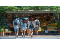 沙市出伏日氣溫仍達(dá)38℃，江津路大潤(rùn)發(fā)超市人氣不再繁華