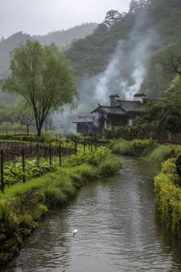 清遠(yuǎn)飛來峽鎮(zhèn)高田社區(qū):枕水而居的嶺南桃源村落