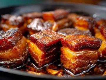 河南風味扣碗酥肉美食