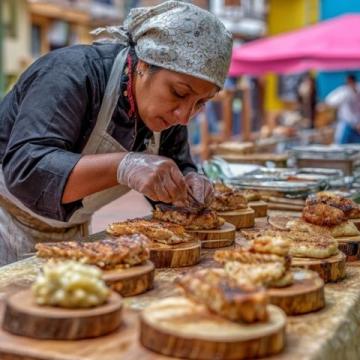 我喜歡在外就餐探索當?shù)孛朗辰值莫毺仫L味