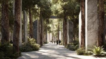 濟(jì)南森林公園東門(mén)即將開(kāi)業(yè)