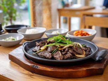 融合了高原物產與多民族文化，以牛羊肉、奶制品和面食為主，兼具粗獷與細膩的風味