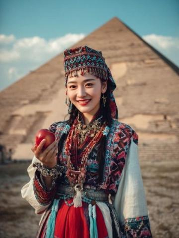 一名伊朗美女網紅在游覽桂林后,感慨萬千的落淚了