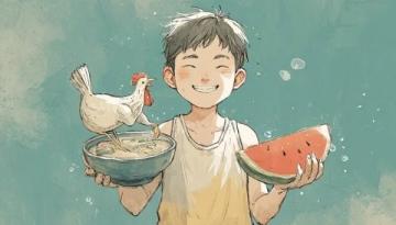 美食的白月光(童年白月光美食的回歸：時光與味道的重逢)