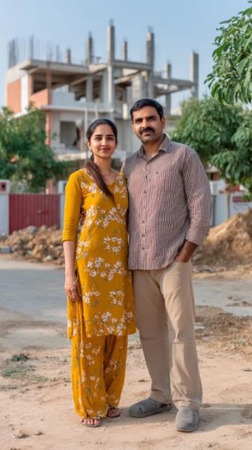 共筑愛巢:情侶攜手將毛坯房變溫馨小家,愛情與創意綻放生活光彩