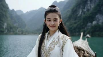 一名伊朗美女網紅在游覽桂林后,感慨萬千的落淚了