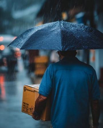 風雨無阻的外賣小哥：背后的辛酸與堅持