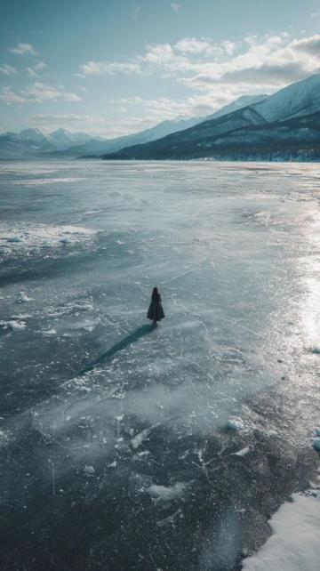 行走在祖國最北邊的冰天雪地里（一）