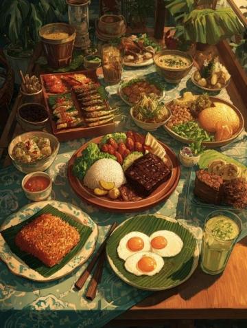 河套地區(qū)的美食豐富多樣,以下是一些極具特色的美食