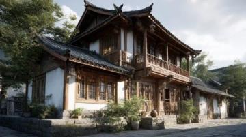 湘西古韻：芙蓉古鎮吊腳樓，悠悠歲月映芳華