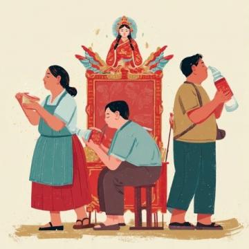 初六迎立春，五姐妹齊聚一堂，金花盛放共歡聚
