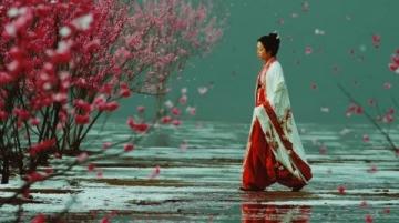 梅花盛開如畫，打造現實中的世外桃源