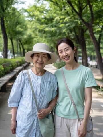 54歲和26歲女兒合照被認成姐妹花，真的把年齡活成了數字,49歲跟著老公