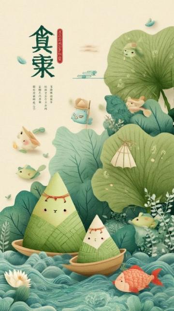 端午佳節(jié)粽子香,幸福祝福不間斷