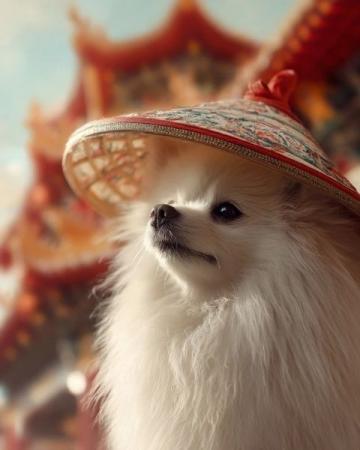 萌寵日記:云朵般柔軟的博美犬歡樂日常