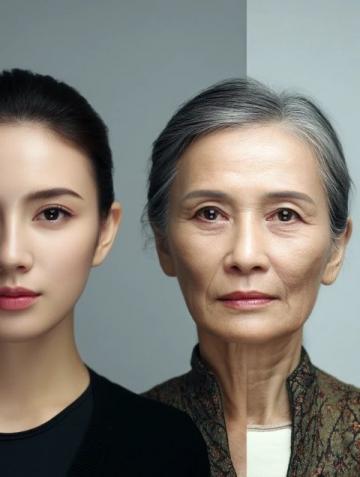 54歲和26歲女兒合照被認成姐妹花，真的把年齡活成了數字,49歲跟著老公
