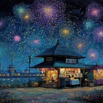 濰坊龍年春節(jié)廟會亮點紛呈：煙花秀、花燈展、特色美食齊登場