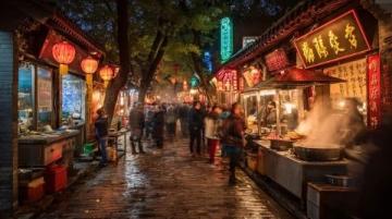 杭州深巷藏著一家被外賣平臺"通緝"的米粉店,每當夜幕降臨