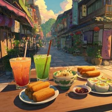 我喜歡在外就餐探索當?shù)孛朗辰值莫毺仫L味