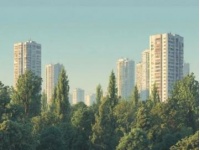 城鄉巨變新貌：高樓與鄉村美景共輝映