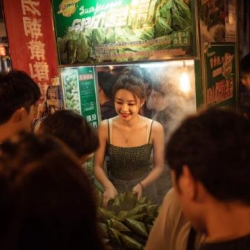 欽州早市的煙火與美味:豬腳粉、五色糯米飯的誘人邂逅