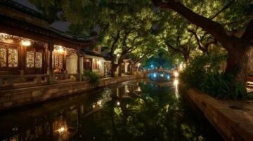 陽泉桃林溝民俗文化園(陽泉郊區(qū)桃林溝的桃河民俗文化園，已經(jīng)建成很多年了,每次去桃林)
