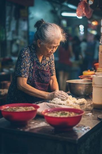 一碗清晨的美味：景德鎮路邊小吃店的奇趣