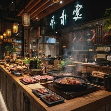 眉山水街品美食(水街美食眉山)