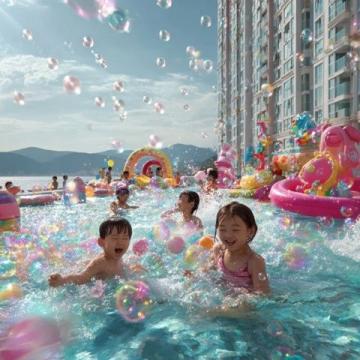 福州周邊親子露營好去處，夏日戲水樂園自由搭建超開心！