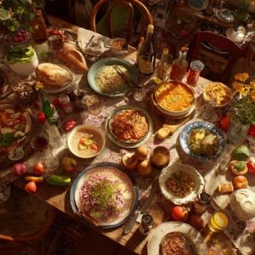 新年臨近，家家戶(hù)戶(hù)忙于準(zhǔn)備豐盛年夜飯
