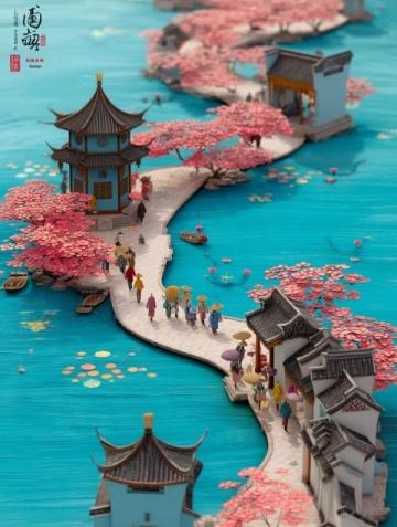蒙自海邊寨的熱鬧趕街日