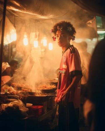 探秘新密美食夜市:文昌大公雞與炭火羊排的魅力