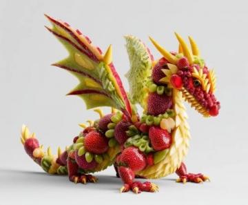 自制無限極美味:冰糖葫蘆的甜蜜藝術(shù)與創(chuàng)意水果拼搭