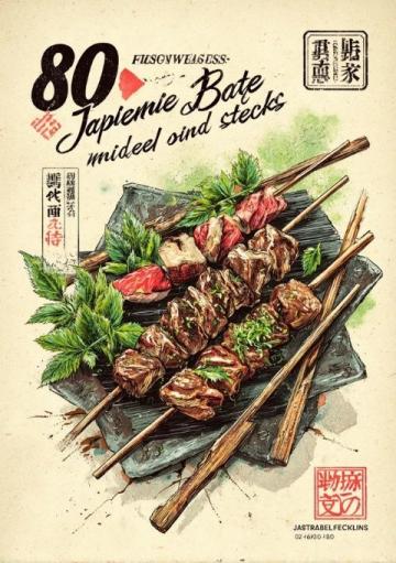 浐灞燒烤美食地圖，讓你一次吃個(gè)夠