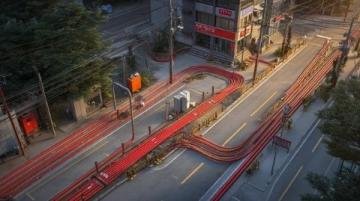 赭山路下穿工程圓滿完工，美食街煥新亮相