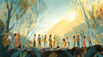 大慶蘭德學校劉禹貝(大慶蘭德學校學生植樹)