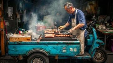 南寧夜市:排隊1小時也要嘗的街頭美食盛宴,100元扶墻走的味覺狂歡!