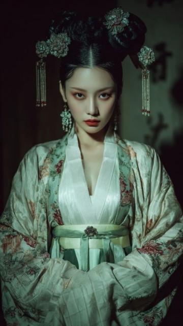鮑蕾母女三人古裝寫真顏值爆表,貝兒簡直是陸毅翻版!網(wǎng)友們都在討論這對母女的五官和身材。