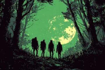 月夜里的守護者